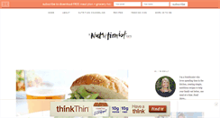 Desktop Screenshot of anutritionisteats.com